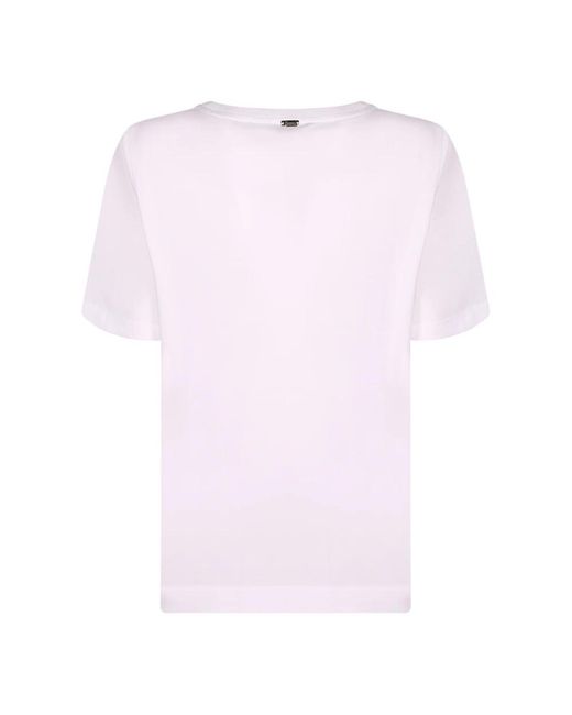 T-Shirts Herno de color Pink