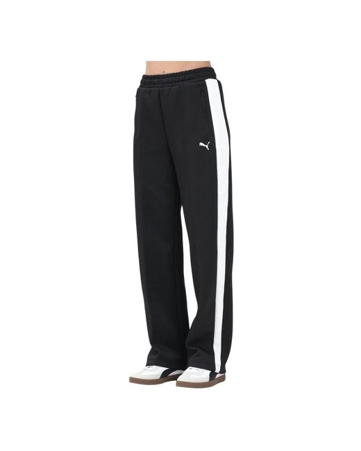 PUMA Black Schwarze Sportliche T7 Always Hose