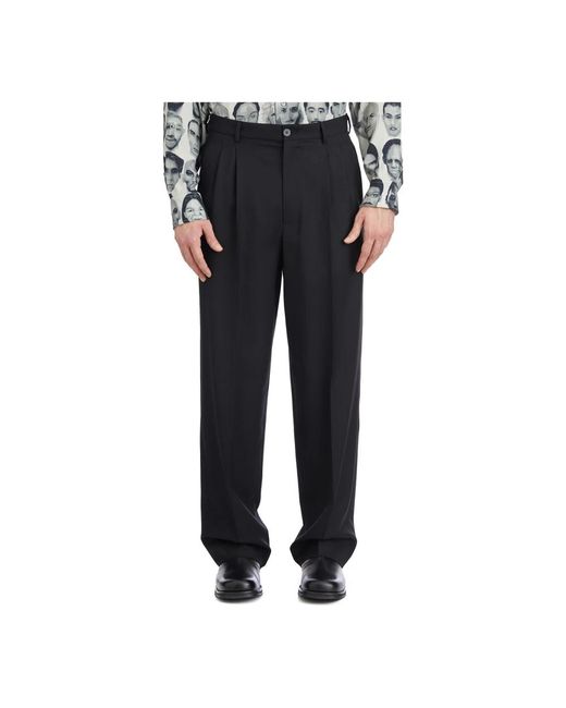 Magliano Black Suit Trousers for men