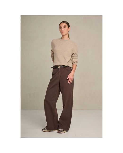 March23 Wide Trousers in het Brown