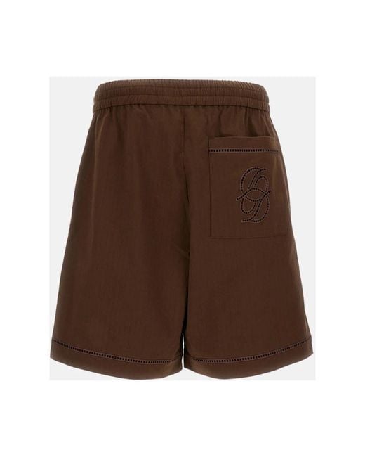 Drole de Monsieur Brown Casual Shorts for men