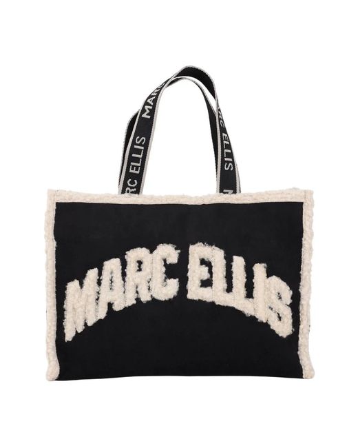 Marc Ellis Black Schwarze Hand Shopper Tasche Buby Ewe