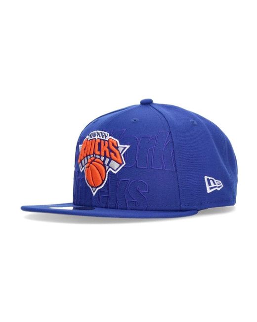 KTZ Blue Nba draft cap knicks 3d logo