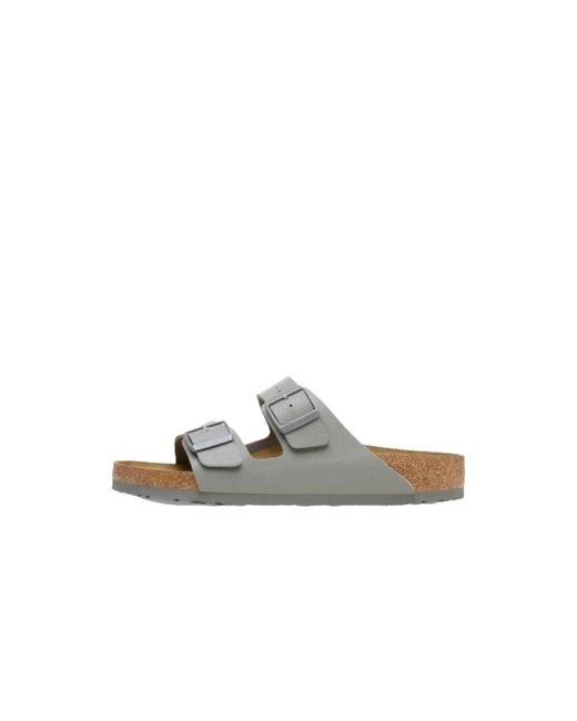 Birkenstock Gray Sliders for men