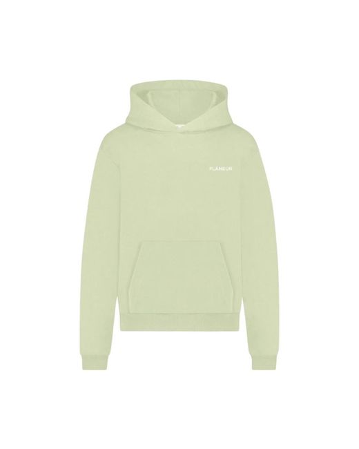 flâneur Green Hoodies for men