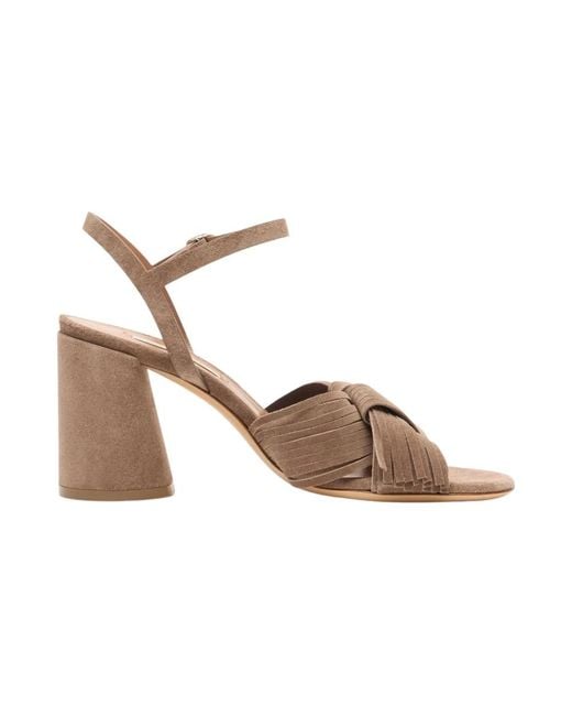 Casadei Brown High Heel Sandals