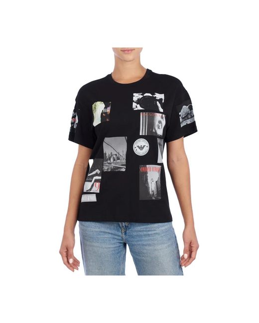 T-Shirts Emporio Armani de color Black