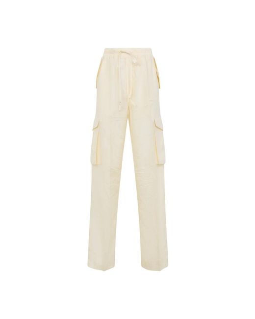 Phoebe Philo Liquid Cargo Broeken in het Natural