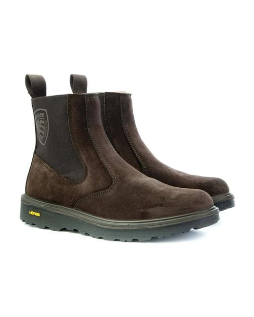Blauer Brown Chelsea Boots for men