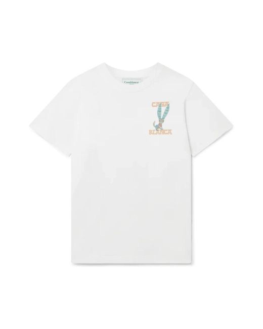 Casablancabrand Souvenir t-shirt in White für Herren