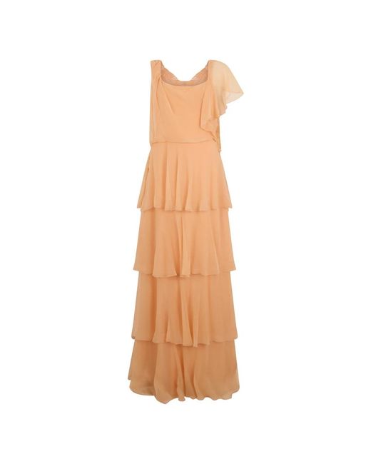Alberta Ferretti Brown Maxi Dresses