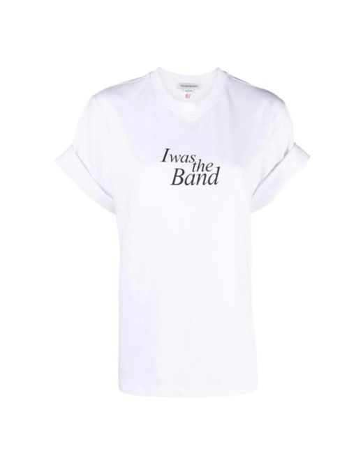 Victoria Beckham White T-Shirts