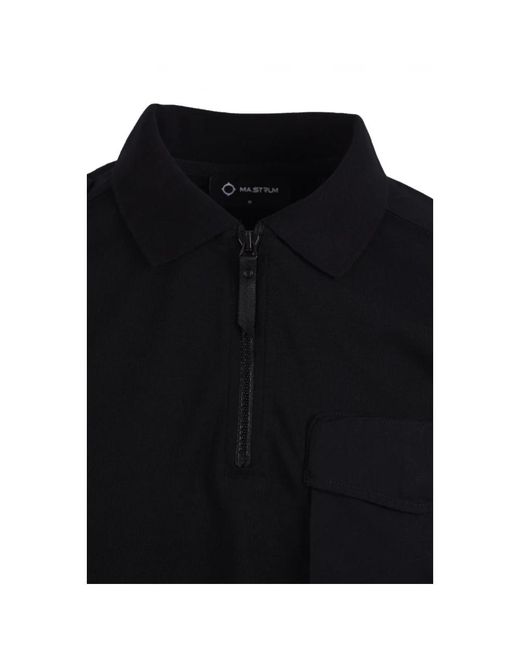 Ma Strum Polo Hemden in het Black voor heren