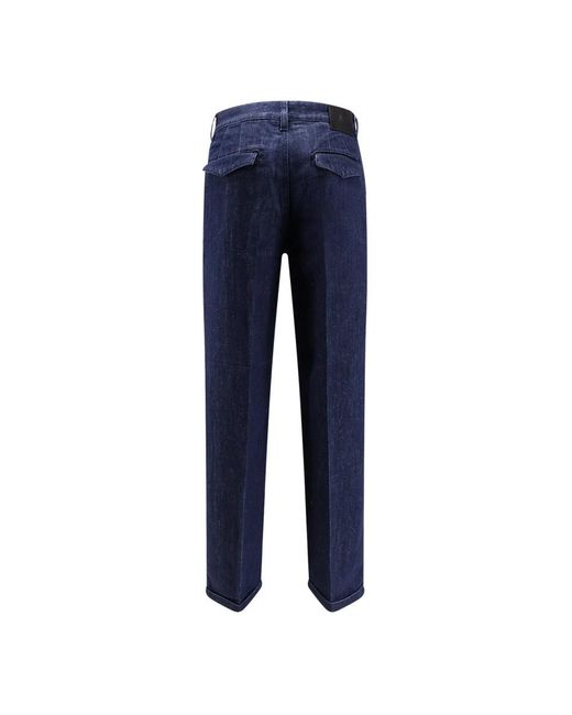 PT Torino Blue Straight Fit Jeans for men