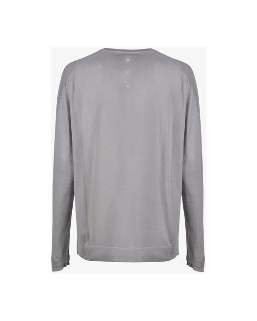 Premiata Gray Round-Neck Knitwear for men
