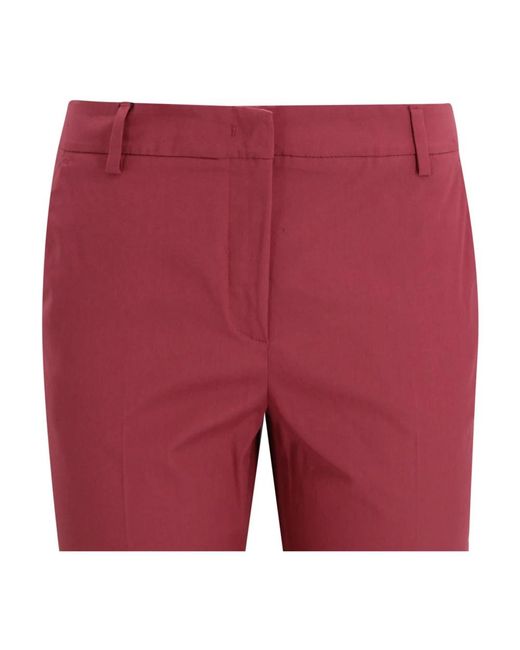 Weekend by Maxmara Red Cropped Trousers