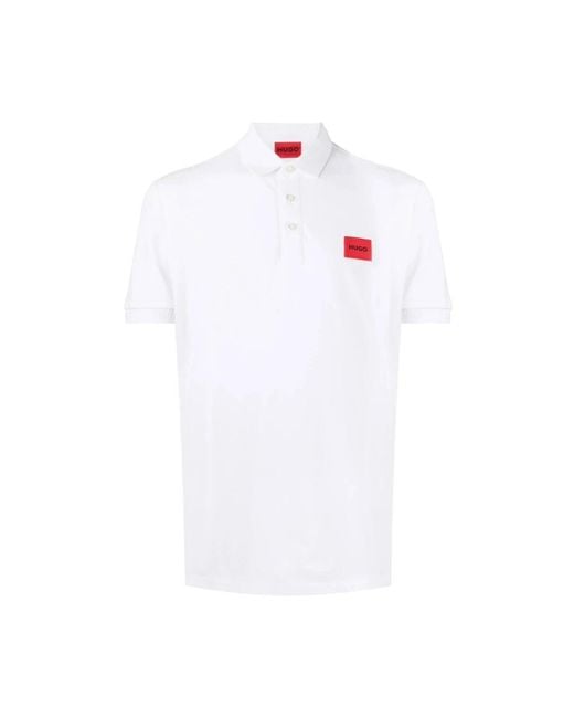 HUGO White Polo Shirts for men