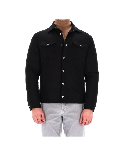 Light Jackets di Eleventy in Black da Uomo