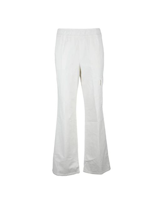 Panicale Gray Wide Trousers
