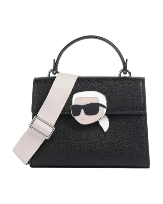 Handbags di Karl Lagerfeld in Black