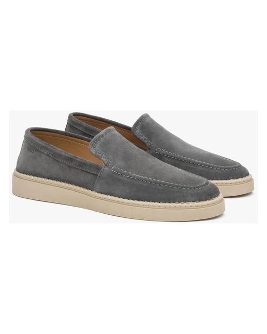 ESTRO Blue Loafers for men