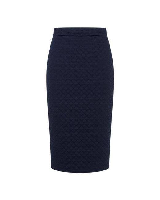 Max Mara Blue Pencil Skirts