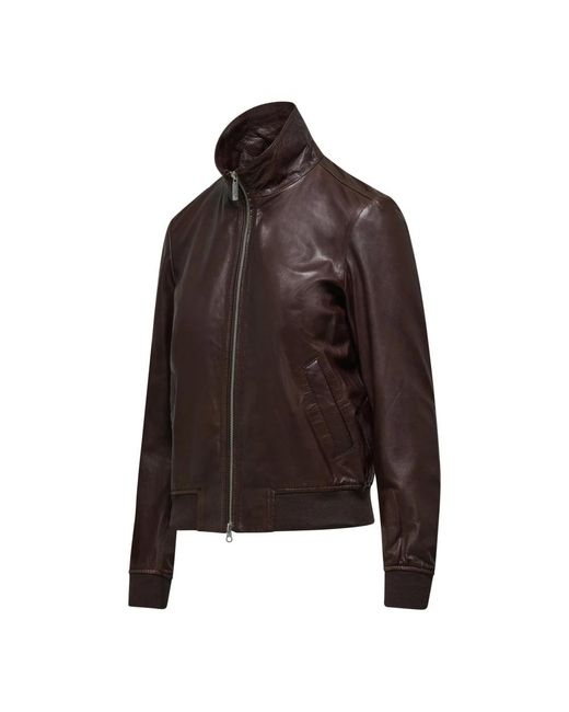 Leather Jackets Bomboogie en coloris Brown