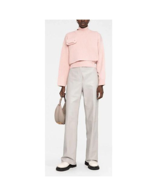 Turtlenecks Fendi de color Pink