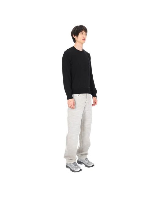 A.P.C. Black Round-Neck Knitwear for men
