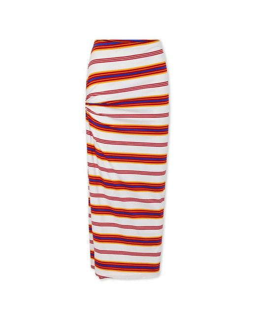 Rabanne Red Midi Skirts