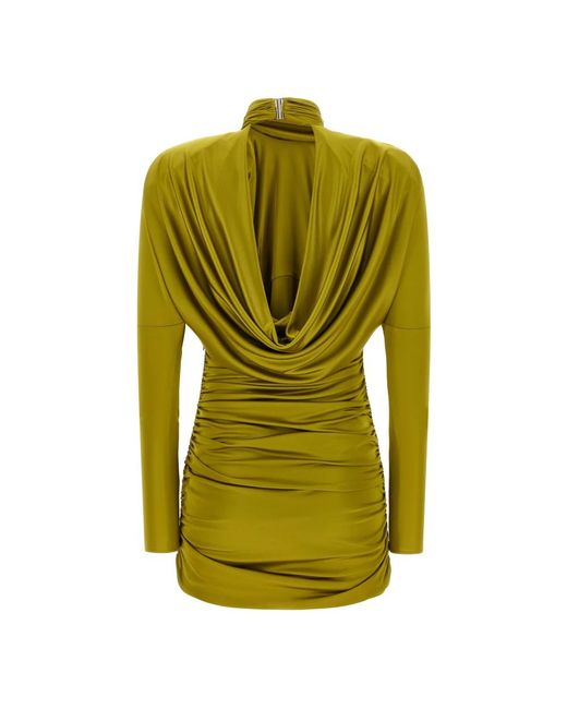 Balmain Green Short Dresses