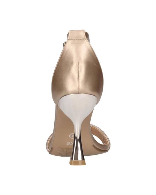 Exe' Natural High Heel Sandalen