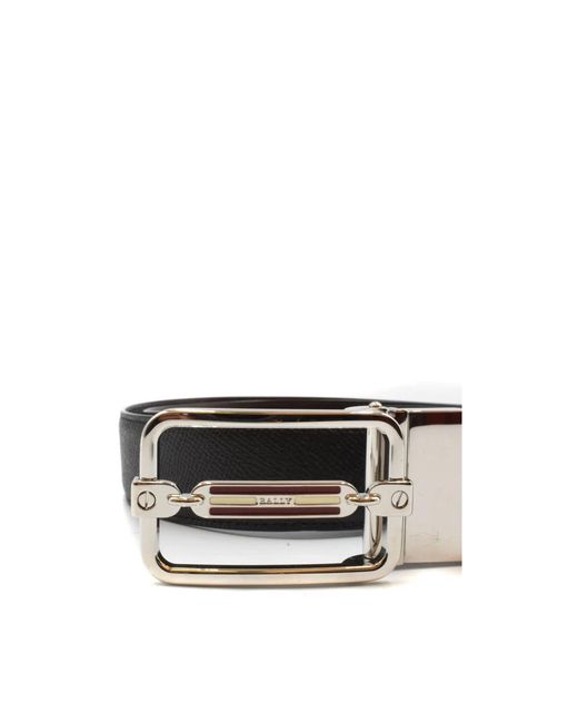 Bally Black Belts for men