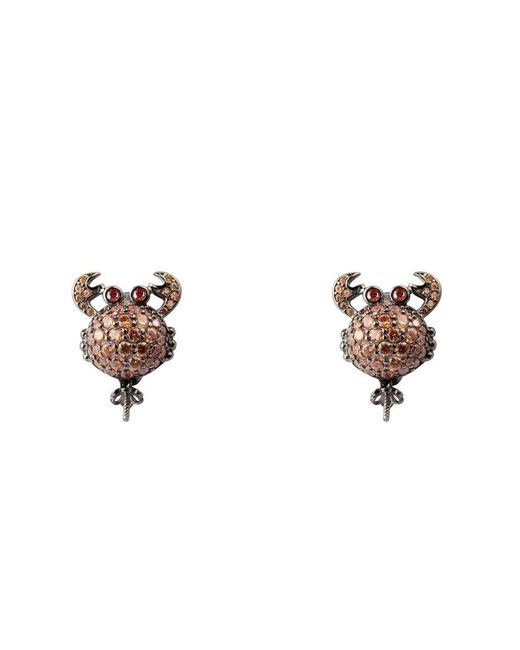 Earrings Lancaster de color Metallic