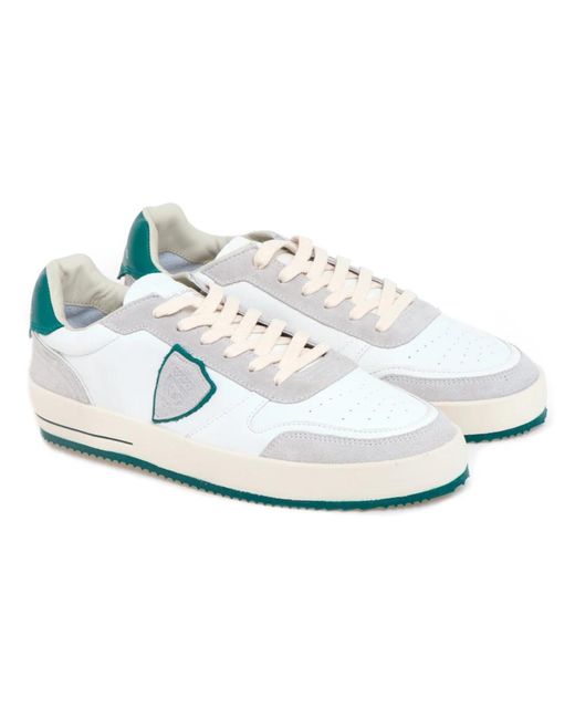 Philippe Model Nice Sneaker in het White voor heren