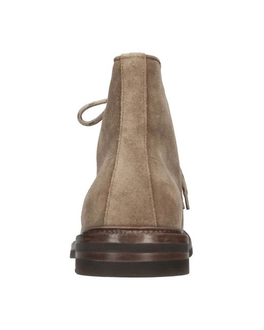 Henderson Brown Lace-Up Boots for men