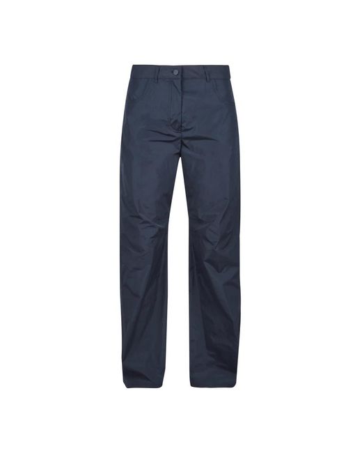 Liviana Conti Blue Straight Trousers