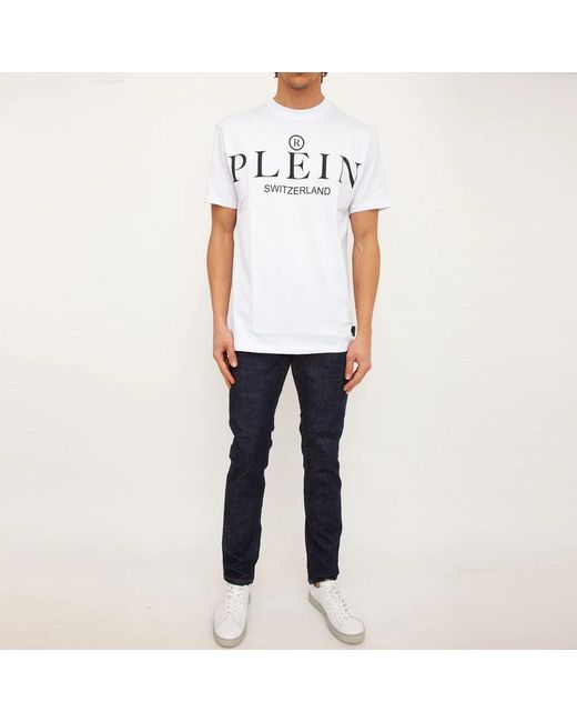 T-Shirts di Philipp Plein in Blue da Uomo