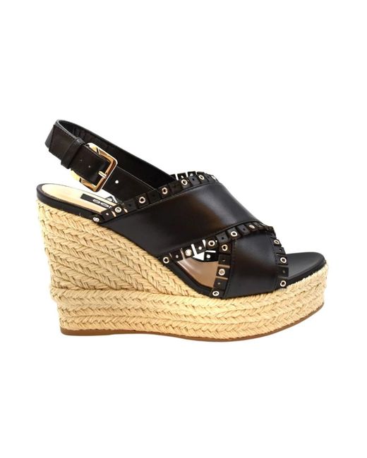 Sergio Rossi Metallic High Heel Sandals