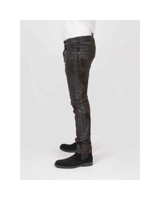DSquared² Black Slim-Fit Trousers for men