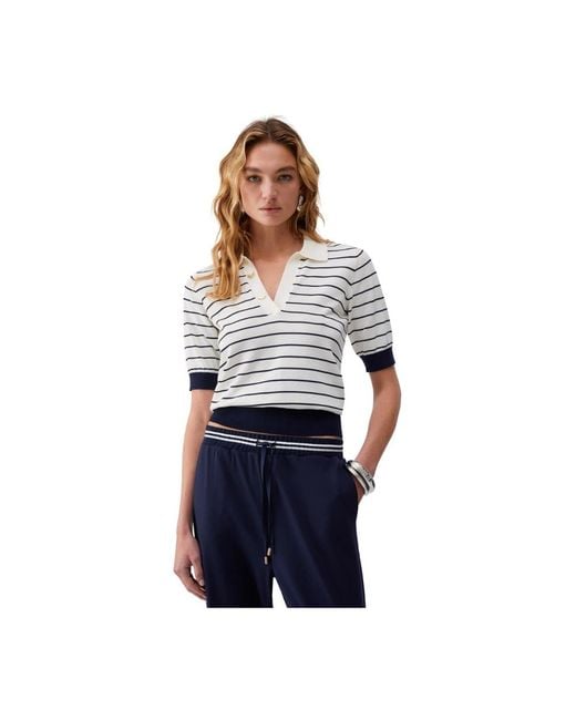 Liu Jo Blue Polo Shirts