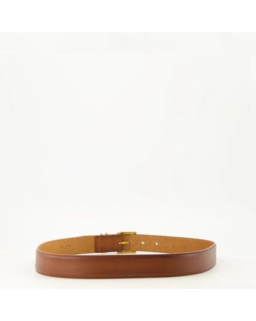 Saint Laurent Brown Belts for men