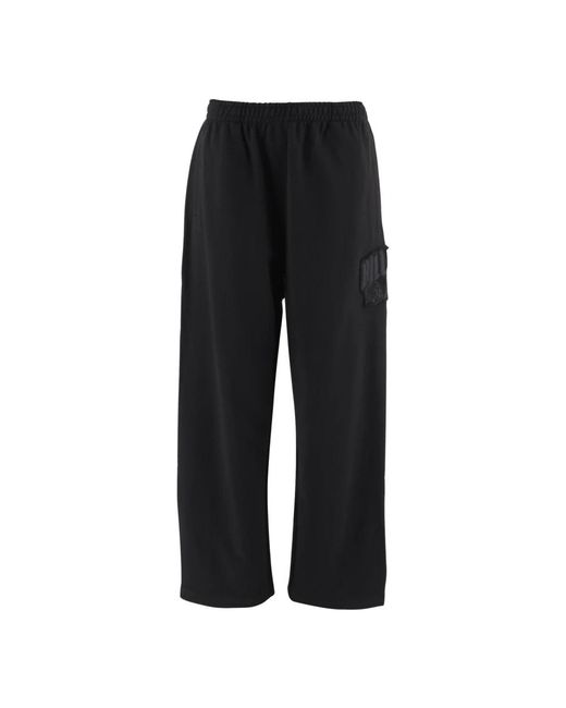 Billionaire Black Wide Trousers for men