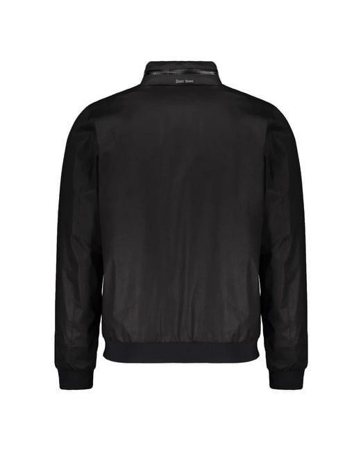 Herno Black Bomber Jackets for men