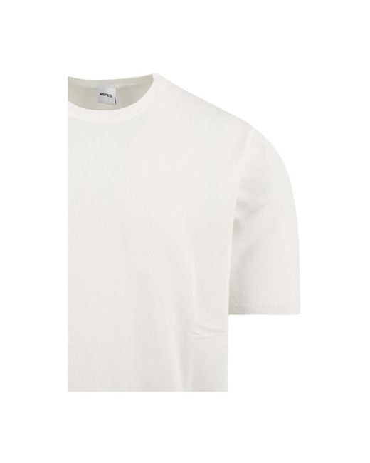 Aspesi White T-Shirts for men