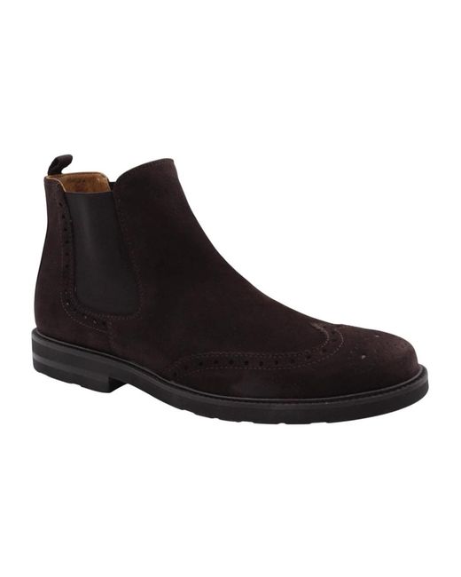 CTWLK Black Chelsea Boots for men