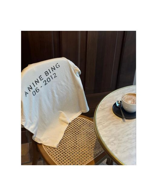 Anine Bing Natural T-Shirts