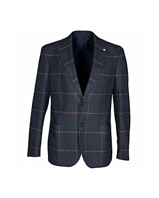L.b.m. 1911 Blue Blazers for men