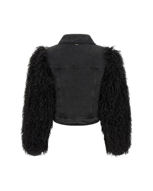 Twinset Black Denim Jackets