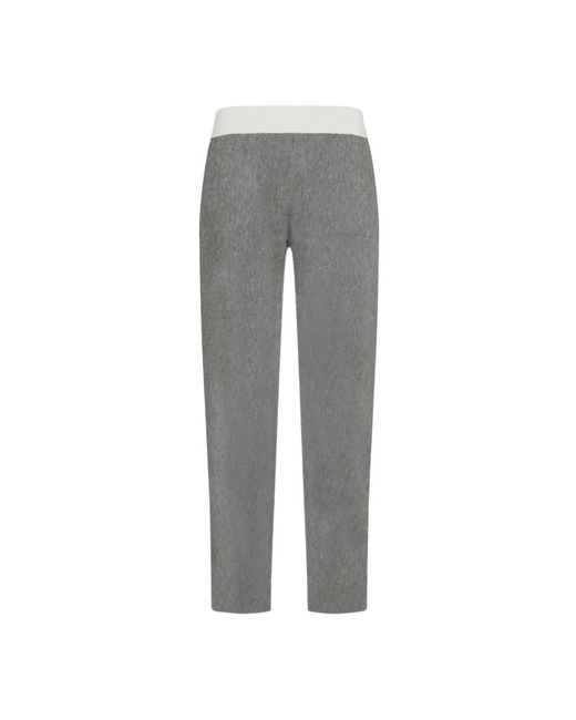Deha Gray Straight Trousers